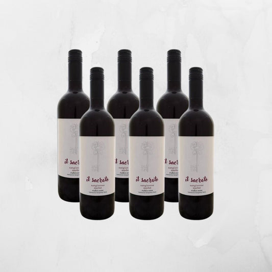 Sangiovese Merlot, Il Sacrato, Italy (6 bottle case)